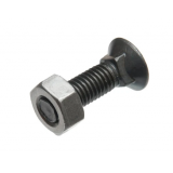 Болт з гайкою потайний полиці (М10 х 33-10,9)